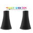 Motorcycle Rubber Silicone For X-Grip Phone Holder Stand Black 2Pcs image