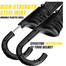 Motorcycle Universal Helmet Bungee 90cm Bag Box Carrier Elastic Strap With 2 Metal-Plastic Hook image