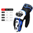 Motowolf Sheepskin Leather Motorcycle Gloves Protective Racing Gloves For Men And Women, Summer And Winter 1 Pair-(Non-Brand)(Blue colour) image