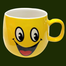 Mug Emoji Smlie Ceramic Coffee Mug - 1 Pcs image