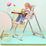 Multi Functional Bs-9001c Babies And Toddlers Folding Portable Dining High Chair For Feeding With Wheels/3-in-1 Portable Highchair,baby High Chair image