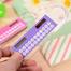 Multifunction Solar Mini 3 In 1 Rulers Calculator Magnifier Multifunction 10 cm Ultra-Thin Ruler image