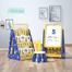 Multifunctional Indoor Bookshelf for Kids (Bookshelf Back Toyshelf Table Top Chair) image
