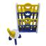 Multifunctional Indoor Bookshelf for Kids (Bookshelf Back Toyshelf Table Top Chair) image