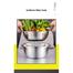 Multifunctional Kitchen Tool for Washing and Cutting Vegetables 3-in-1 Stainless Steel Basin with Grater and Drain Basket image