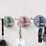 Multifunctional Rotatable Seamless Adhesive Hanger Powerful 3 Branch Wall Stick Hooks 1 Pcs image