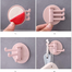 Multifunctional Rotatable Seamless Adhesive Hanger Powerful 3 Branch Wall Stick Hooks 1 Pcs image