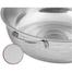 Multipurpose Stainless Steel Collander for Washing Rice, Fruits, Vegetables and Grains to Filter Easily In The Kitchen Bowl (28x28x9 cm) image