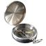 Muslim Keychain Qibla Pocket Compass Metal Case Qibla Compass image