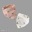 Muslin Triangle Bandana Bibs (Any Color- Design) - 2 Pcs image