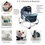Mustella 5 -in 1 Rocker And Bassinet Including Colorful Music Vibration For Newborn 6037 image