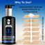 Muuchstac Mens Ocean Moisturizer and Sunscreen Matte Look SPF 18 Cream with Turmeric and Aloe Vera Beads, NonSticky and Water Resistant image