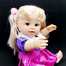 My Cute Baby Girl Shape Music Doll Best Gift For Children (bag_bosa_doll_pink) Pink image