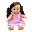 My Cute Baby Girl Shape Music Doll Best Gift For Children (bag_bosa_doll_pink) Pink image