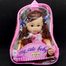 My Cute Baby Girl Shape Music Doll Best Gift For Children (bag_bosa_doll_pink) Pink image