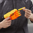 Nerf Alpha Strike Fang QS-4 Juego De Dos Blaster 18 Pcs Doble Objetivo image
