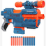 NERF Elite 2.0 Phoenix CS-6 Motorized Blaster, 12 Official Darts, 6-Dart Clip, Scope, Tactical Rails, Barrel and Stock Attachment Points image
