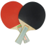 NINJA TABLE TENNIS Set With Two Racket and Three Balls image