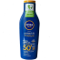 NIVEA SUN Protect and Moisture 200ml SPF50 Plus Advanced Sunscreen for Instant Protection| PA UVA - UVB Protection System| Vitamin E Plus Moisture| Very Water Resistant| For Men And Women image