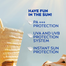 NIVEA SUN Protect and Moisture 200ml SPF50 Plus Advanced Sunscreen for Instant Protection| PA UVA - UVB Protection System| Vitamin E Plus Moisture| Very Water Resistant| For Men And Women image