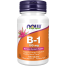 NOW B-1 Vitamin 100 mg Nervous System Health 100 Tablets -524379768 image