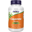 NOW Cayenne Pepper Extract 500 mg 100 Veg Capsules image