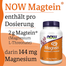 NOW Foods Magtein Magnesium L-Threonate 90 Veg Capsules -519719488 image