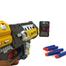 NUB Inspired Plastic Soft Blaster Toy GUN With Suction Target Board (nub_gun_498a_yellow) image
