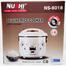 NUSHI NS-6018 Rice Cooker 1.8L Off White image