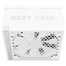 NZXT C850 850 Watt 80 Plus Gold ATX 3.1 Full-Modular Power Supply - White image