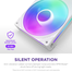 NZXT F240 RGB Core 240mm Single Frame Fan - White image