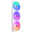 NZXT F360 RGB Core 360mm Single Frame Fan - White image