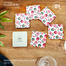Natives and Night Owls (white) Coasters (set of six) image