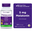 Natrol Melatonin Time Release Tablets 5 mg 100 Tablets image