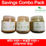 Nature Leaf Kacha Holud Gura 100gm Plus Kosturi Gura 100gm Tejpata Gura 100 gm Total 300gm Savings Combo Pack image