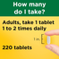 Nature Made Calcium 600mg With Vitamin D3 For - 220 Tablets image