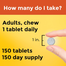 Nature Made Chewable Vitamin C 500 mg - 150 Tablets 150 Day Supply image