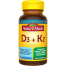 Nature Made Vitamin D3 plus K2 – 30 Softgels image