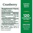 Nature's Bounty Cranberry Fruit 4200 mg, Plus Vitamin C, Urinary Tract Health, 120 Softgels image