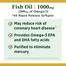 Nature’s Bounty Fish Oil 1000 mg 300 mg of Omega-3 145 Rapid Release Softgels image