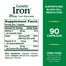 Nature’s Bounty Gentle Iron 28 mg 90 Capsules image