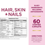 Nature’s Bounty Hair Skin and Nails 60 Coated Tablets image