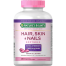 Nature's Bounty Hair, Skin, and Nails Extra Strength with Biotin 5000 mcg - 250 Softgels image