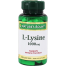 Nature's Bounty L-Lysine 1000 mg 60 Capsules image