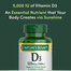 Nature’s Bounty Vitamin D3 125 mcg 5000iu 400 Softgels image