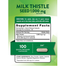 Nature’s Truth Milk Thistle Seed Extract 1000mg - 100 Capsules image