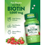 Nature’s Truth Ultra Biotin 5,000mcg Natural Berry Flavor Fast Dissolve 78 Tablets image