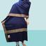 Navy Blue Color Beautiful Design Indian Kashmiri Shawls For Men image