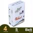 Neocare Premium Belt System Baby Diaper (S Size) (3-6kg) (4pcs) image