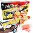 Nerf Shoot Soft Bullet Toy Electric Motorized Nerf Style Toy With 20 Free Darts And Target Board image